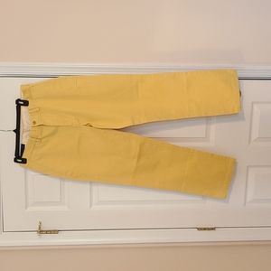 Polo Ralph Lauren Yellow Chino Classic Fit NWT 33x30
